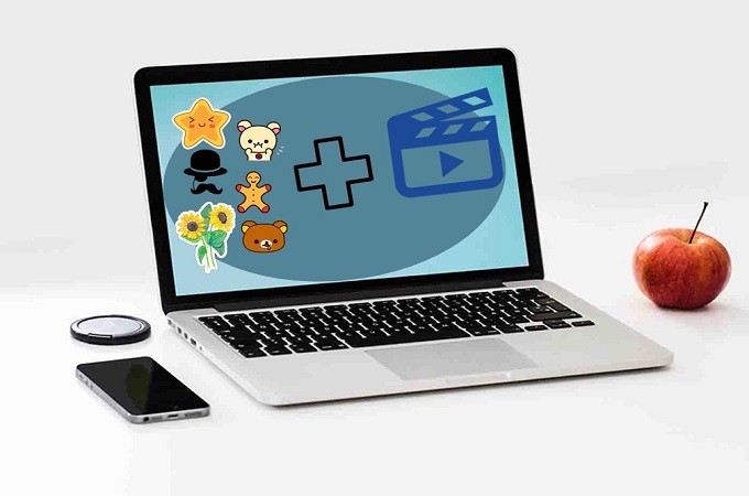 add sticker to video