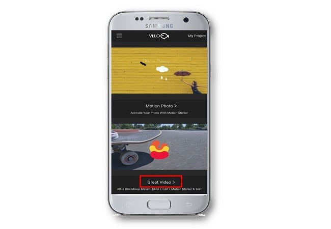 Put stickers on videos