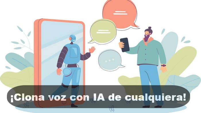 [Clonar voz IA GRATIS] Imita voz de cualquiera en 100 idiomas