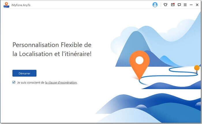 lancez l'application anyto