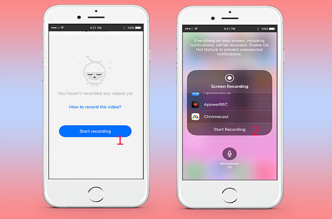 apowerrec start recording step1