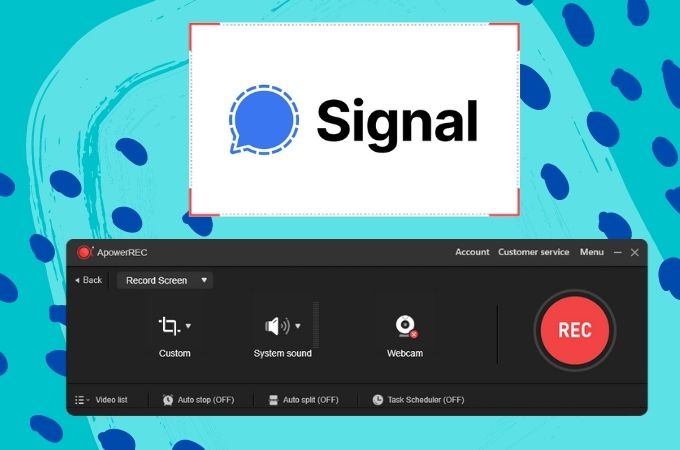 ApowerRec Record Signal