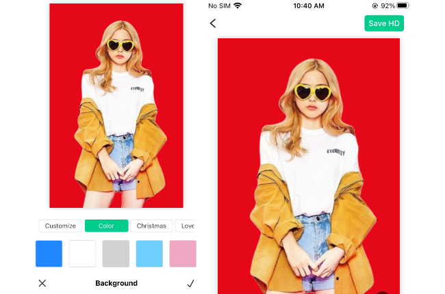 add background to photo with apowersoft