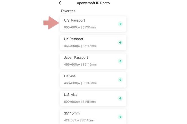 change background color for passport photo apowersoft bg