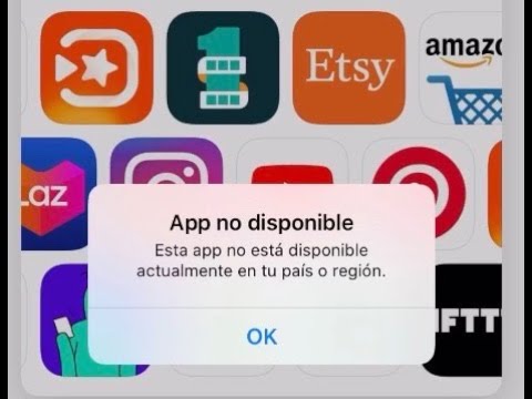 Cambiar región App Store si la App no está disponible en tu país