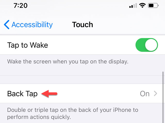 take screenshot on iOS 14