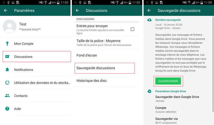 Comment réinstaller WhatsApp sans perdre les discussions ?