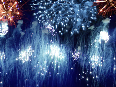 Beautiful fireworks