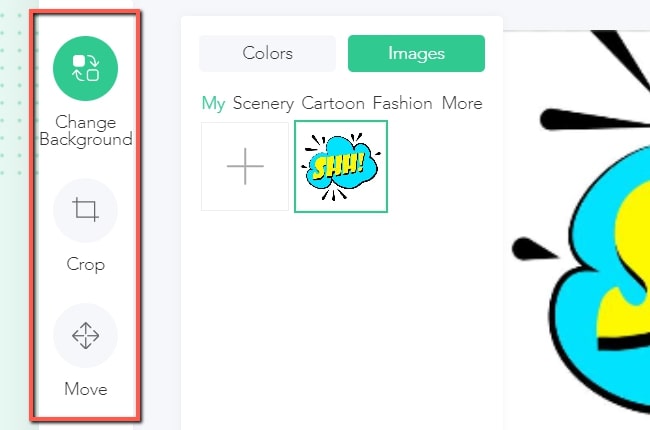 make stickers with apowersoft