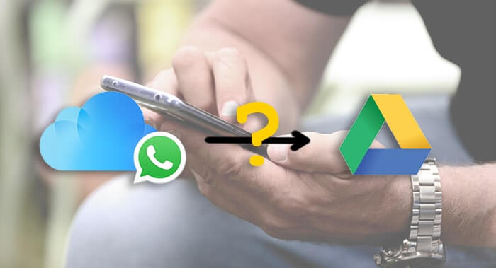 Pasar copia de seguridad de WhatsApp de iCloud a Google Drive