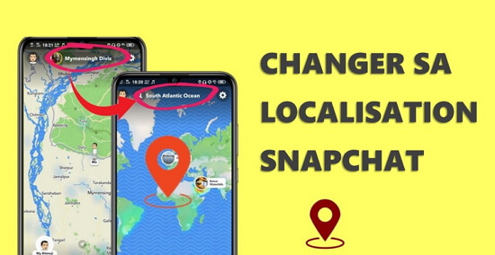 Comment changer sa localisation Snapchat
