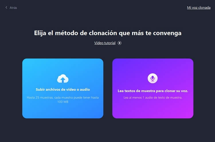 Cómo hacer voz de bebé con clonación de voz
