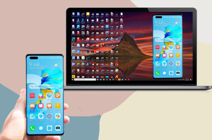 mirror huawei mate 40 pro to pc