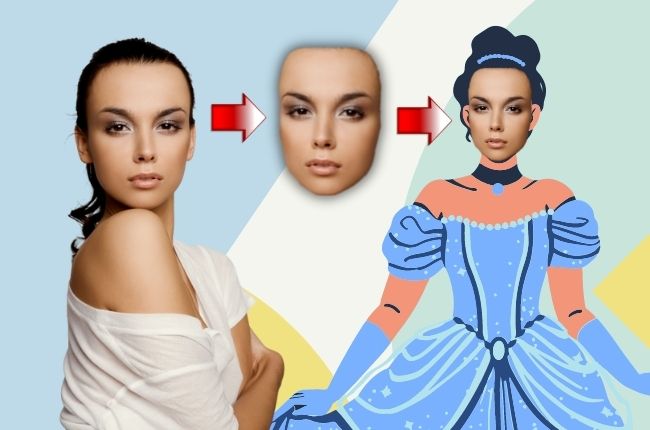 app to cut faces out of pictures