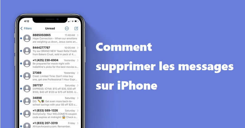Guide complet pour supprimer les messages sur iPhone