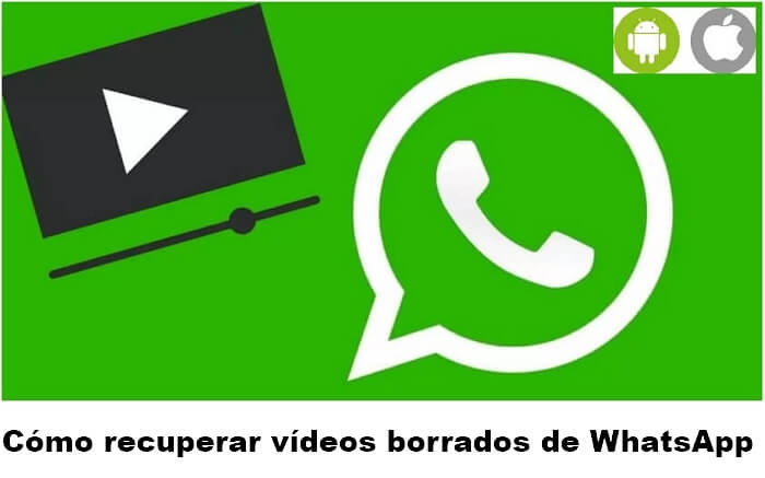 Cómo recuperar vídeos borrados de WhatsApp [Android e iOS]
