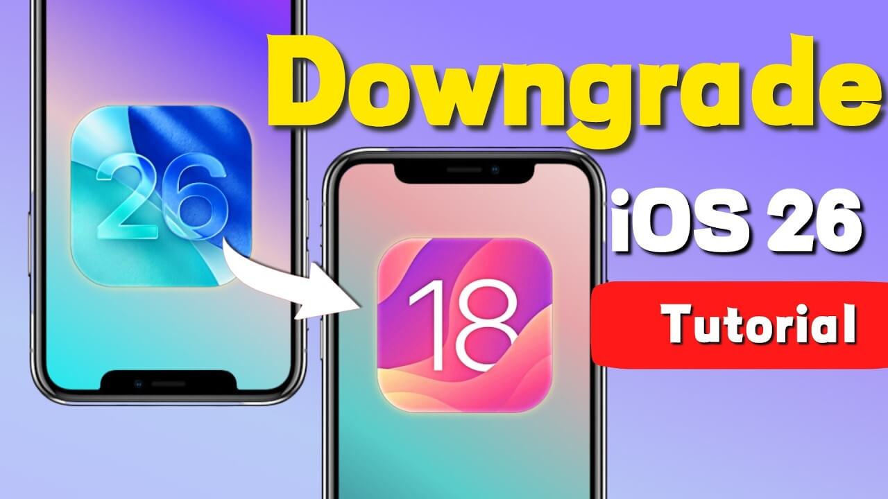downgrade ios 26 to ios 18