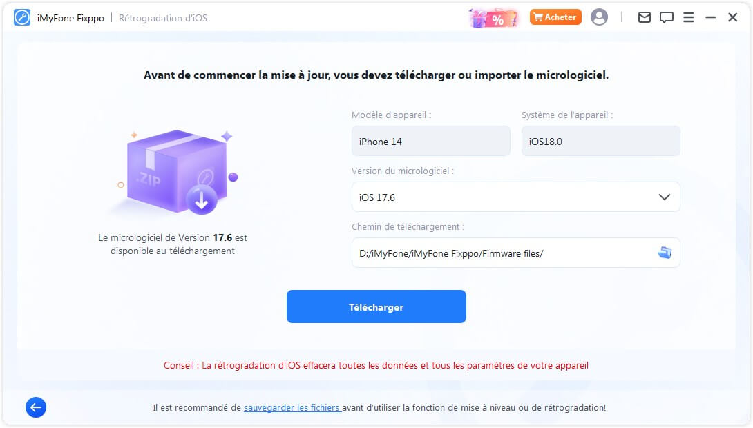 revenir à iOS 18 depuis iOS 26