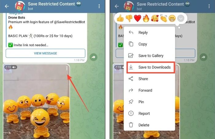 解決 Telegram 影片無法下載