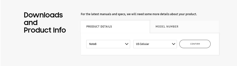 entrez les informations sur l'appareil