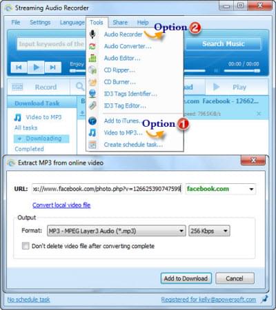 best facebook video to mp3 converter
