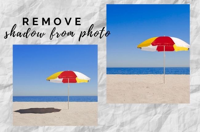 remove shadow from photo