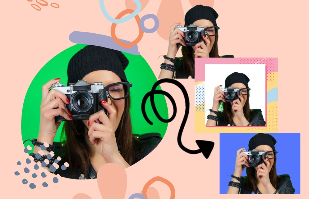 green screen photo editor