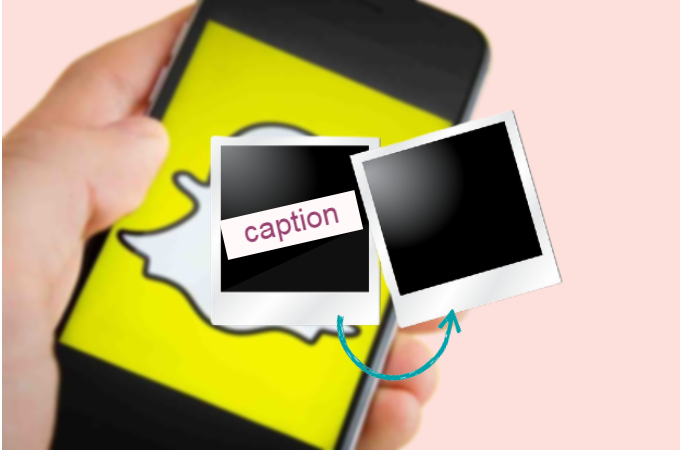 featured image for remove caption from snapchat picture