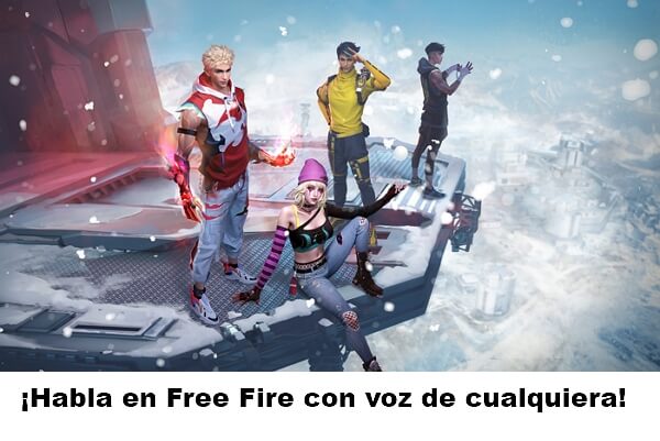 cambiador de voz para Free Fire
