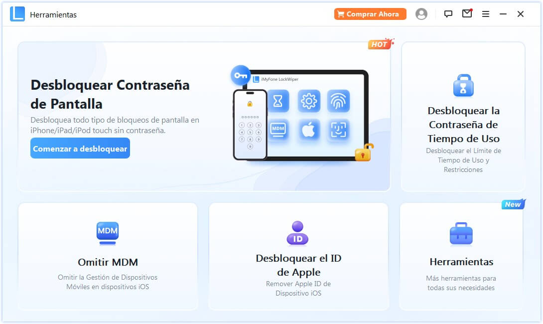 Desbloquear contraseña de pantalla
