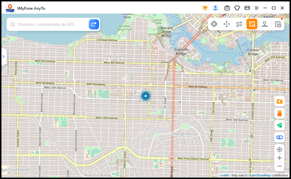 selecciona el modo de multipuntos para fly pokémon go ios