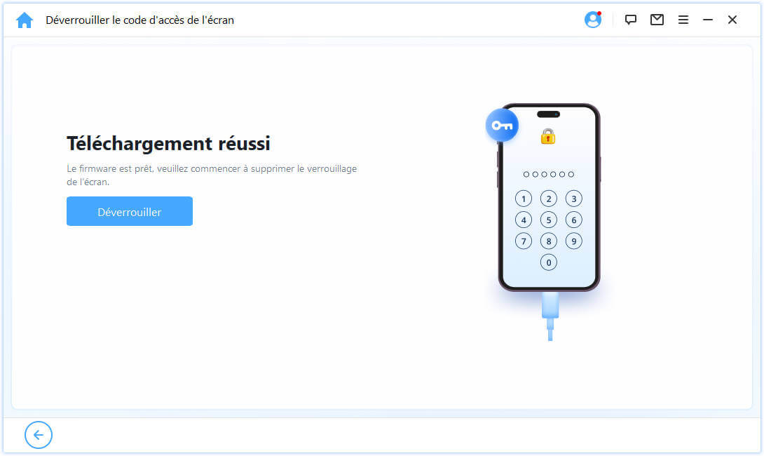 réinitialiser iPhone bloqué