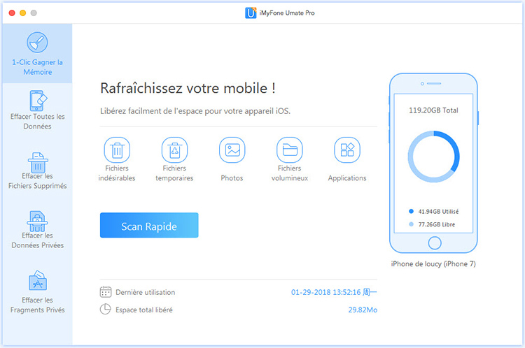 5 Meilleures applications de nettoyage gratuites pour iPhone