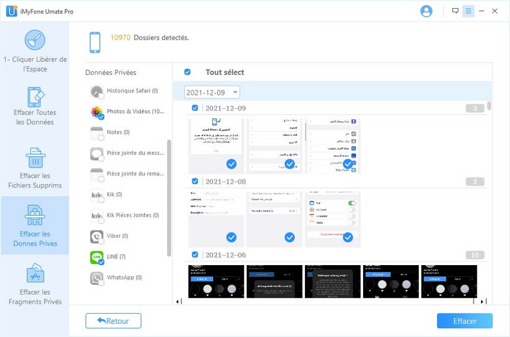 scanner et prévisualiser les données