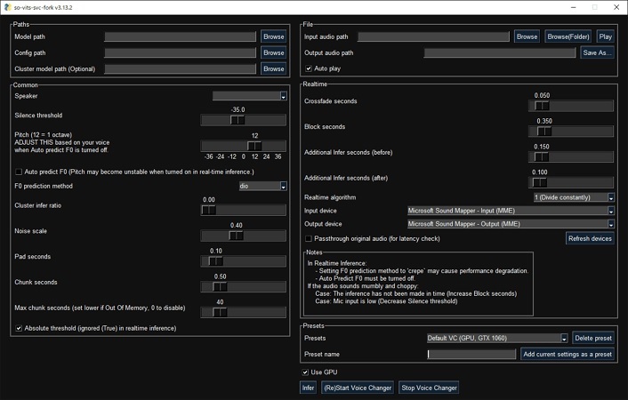 透過 So-vits-svc AI 翻唱
