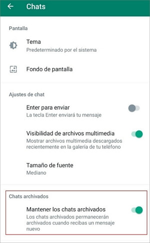 Chats Archivados WhatsApp: cómo archivar/desarchivar un chat en WhatsApp