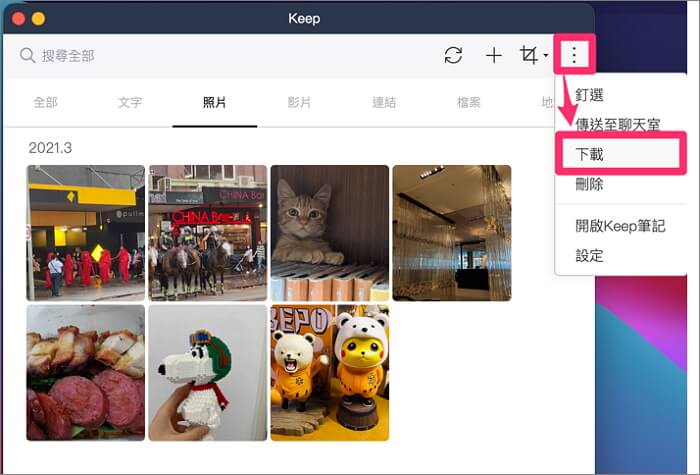 LINE 檔案過期電腦版下載
