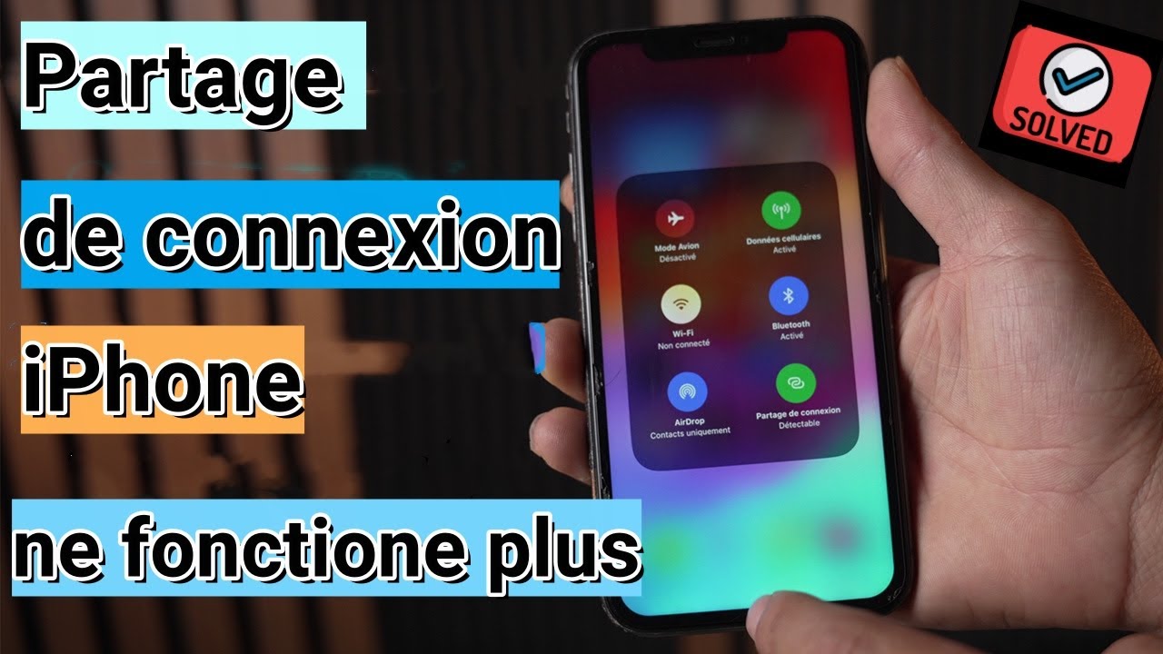 [Problème de Partage de connexion] Partage de connexion iPhone ne fonctionne pas
