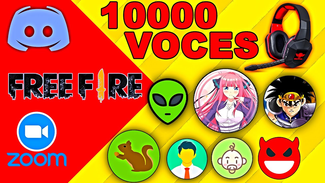 cambiador de voz para Free Fire