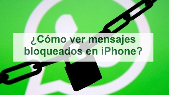 【3 maneras】¿Cómo ver mensajes bloqueados en iPhone?