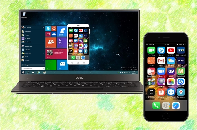 mirror iphone to windows