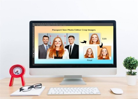 passport photo background editor