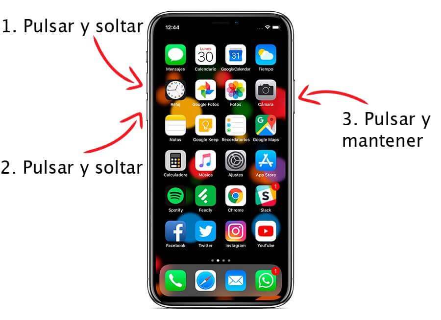 poner iPhone 8/X/11/12/13 en modo DFU para salir support.apple.com/iPhone/restore
