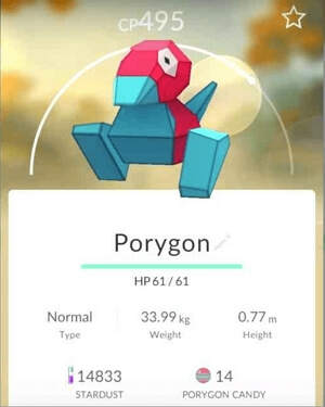 seleccione el lugar para cambiar de ubicación en Pokémon Go