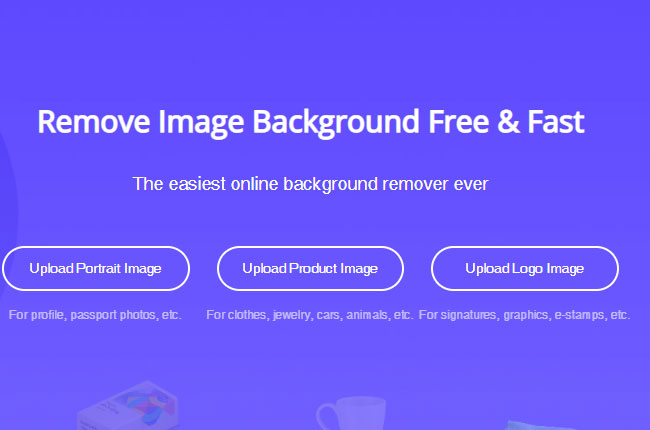 change photo background to blue