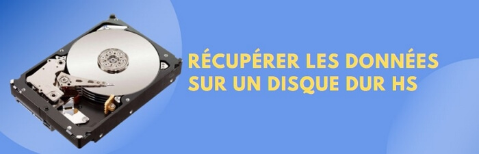 Comment récupérer les données sur un disque dur HS ?