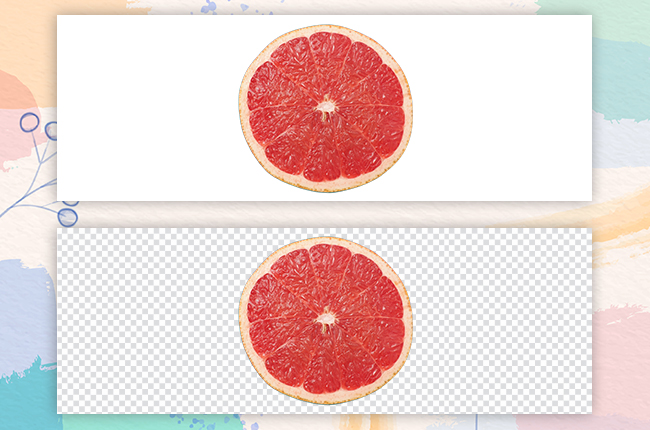 remove white background from image