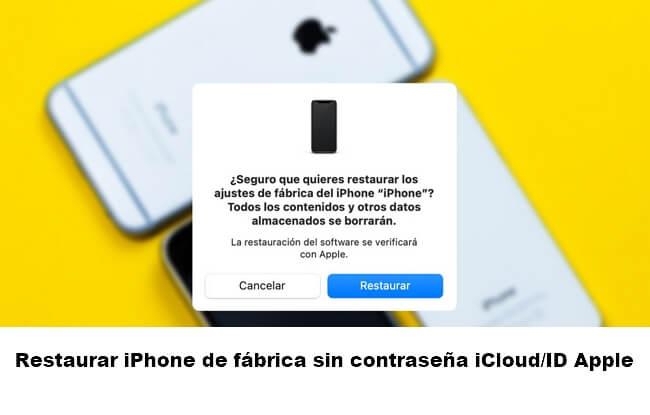 Resetear/Restaurar iPhone Sin Contraseña: 3 Métodos y Programa Efectivo (5 Minutos)