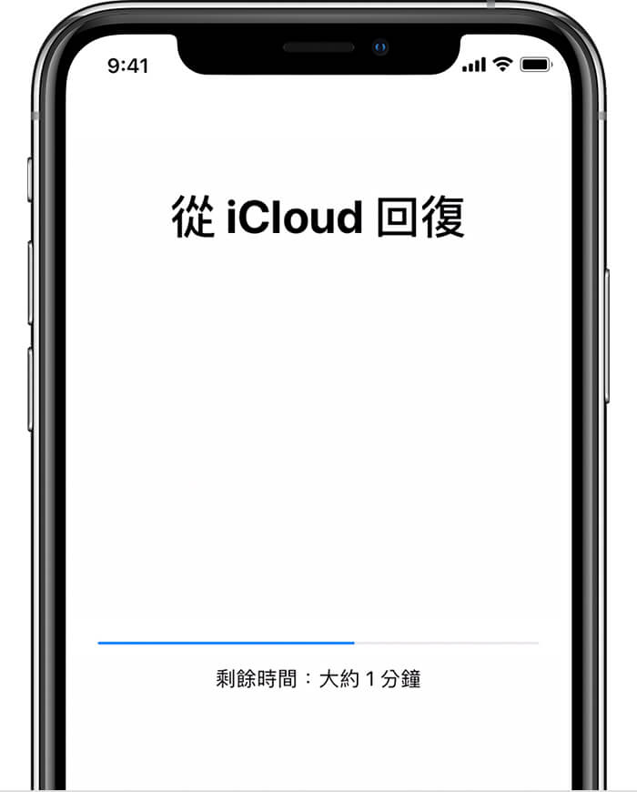 iCloud將iPhone照片復原