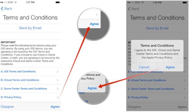 aceptar los términos